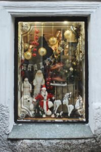 kerst etalage